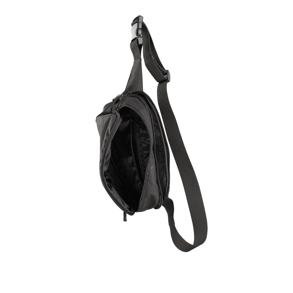 Сумка поясна-бананка DEFua Mark II (Black)